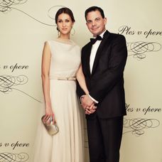 Manželia Danglovci na Plese v opere v roku 2016