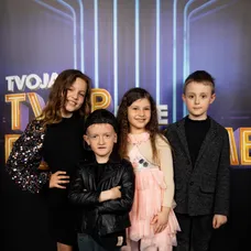 Izabelka Gavorníková, Peťko Zvolenský, Emka Kandráčová a Oliver Boublík