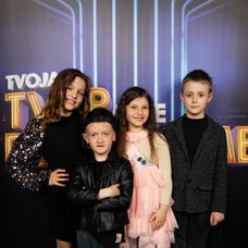 Izabelka Gavorníková, Peťko Zvolenský, Emka Kandráčová a Oliver Boublík
