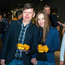 Andrej Bičan s priateľkou Miškou