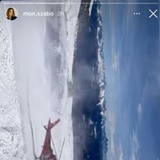 Monika Szabó mala nehodu na svahu