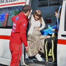 Kristína Spáčová si zahrala budúcu mamičku