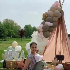 Dominika Kavaschová s dcérkou Maiou.