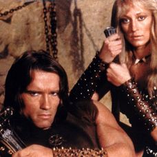 Arnold Schwarzenegger ako Barbar Conan (1982), vďaka ktorému sa stal hviezdou.