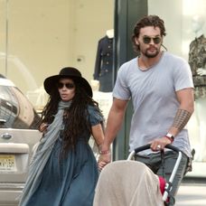 Lisa Bonet a Jason Momoa a dcérkou.