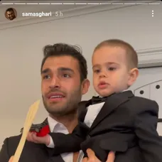 Sam Asghari na svadbe najlepšieho kamaráta