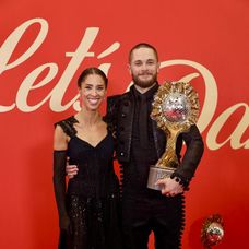Víťazný pár 11. ročníka Let’s Dance Zuzana Porubjaková a Matyáš Adamec