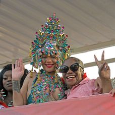 Rihanna zažiarila na festivale na rodnom Barbadose.