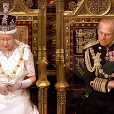 Kráľovná Alžbeta II. a Princ Philip