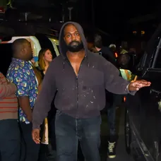 Raper Kanye West