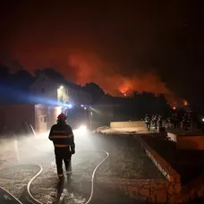 Kolega Jakub Uríček nám opísal situáciu v Chorvátsku, ktoré trápia požiare