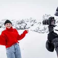 Nakrúcanie videoklipu Emmy Drobnej ku skladbe Remember