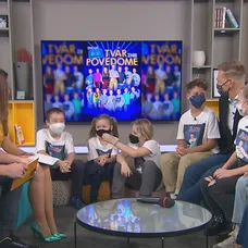 Deti zo šou Tvoja MINI tvár znie povedome spolu s Martinom Nikodýmom v Teleráno.