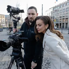 Zuzana Čimová (zákulisie nakrúcania televíznej upútavky)