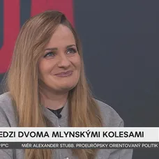 Zuzka Kubovčíková Šebová v Teleráne.