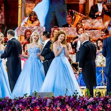 Koncert André Rieu na historickom námestí Vrijthof v holandskom Maastrichte.