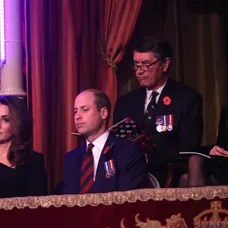 Princ William a vojvodkyňa z Cambridge. 