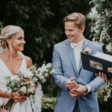 Natália a František na svadbe