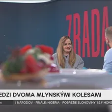Zuzka Kubovčíková Šebová v Teleráne.