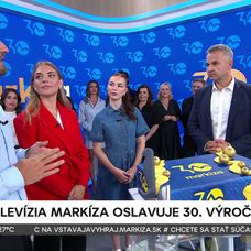 Televízia Markíza oslavuje 30. narodeniny