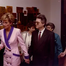 Princezná Diana v Bratislave v roku 1991