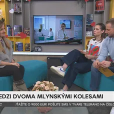 Zuzka Kubovčíková Šebová v Teleráne.