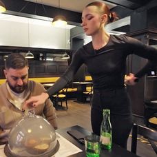 Na nože - Tatársky biftek s dymovým efektom