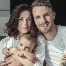 Kristína Turjanová, Martin Vaculík a ich synček Marko