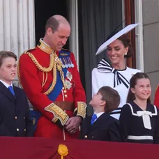 Princ a princezná z Walesu na Trooping the Colour