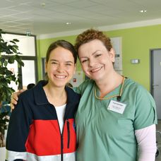 Kristína Svarinská a Anikó Vargová