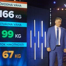 Pavol Kudroč počas galavečera Extrémnych premien.