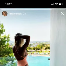 Natália na dovolenke