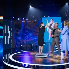 Dominika Kubičková počas galavačera šou Extrémne premeny Slovensko: Druhá šanca na život