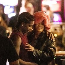 Rihanna a A$AP Rocky na večeri