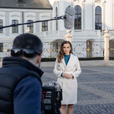 Zuzana Čimová (zákulisie nakrúcania televíznej upútavky)