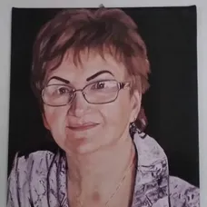 Gizkina dvojníčka Vierka na portréte