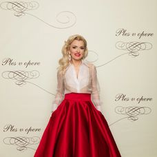Zlatica Švajdová Puškárová na Plese v opere v roku 2017