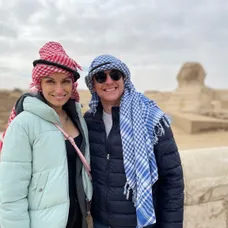 Jana a Martin v Egypte