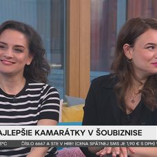 Dominika Kavaschová a Andrea Bučko v Teleráne