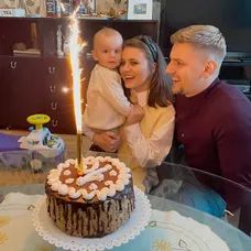Ivana s manžeklom Miroslavom a synom Mirkom