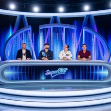 Jakub Prachař, Calin, Ewa Farna a Pavol Habera v šou SuperStar