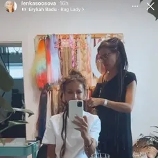 Lenka s dredmi
