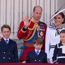 Princ a princezná z Walesu na Trooping the Colour