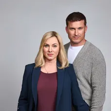 Monika Hilmerová a Ján Koleník v seriáli V zovretí
