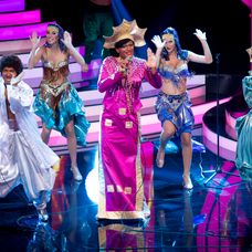 Martin Nikodým ako Liz Mitchell z BONEY M.
