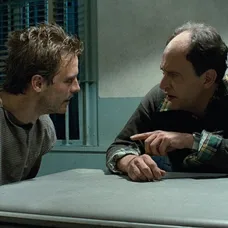 Michael Biehn a Earl Boen vo filme Terminátor.