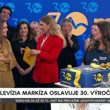 Televízia Markíza oslavuje 30. narodeniny