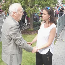 Nela Pocisková sa zvítáva s Ivanom Letkom