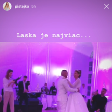 Na svadbe nechýbal ani Ego.