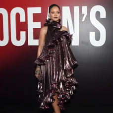 Rihanna na premiére filmu Ocean's 8 v New Yorku
